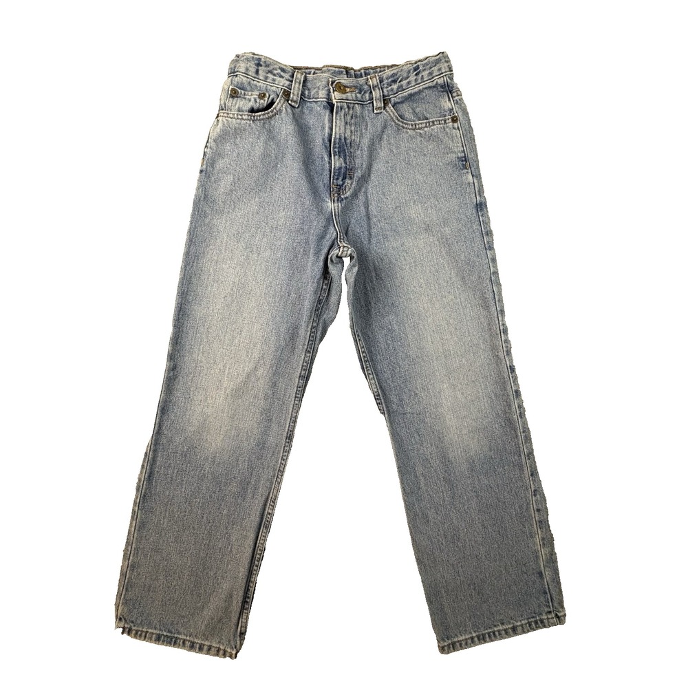 Urban Up Women's 12 (28x26.5) Blue Straight Leg Mom Jeans Y2K High Rise SEE DESC